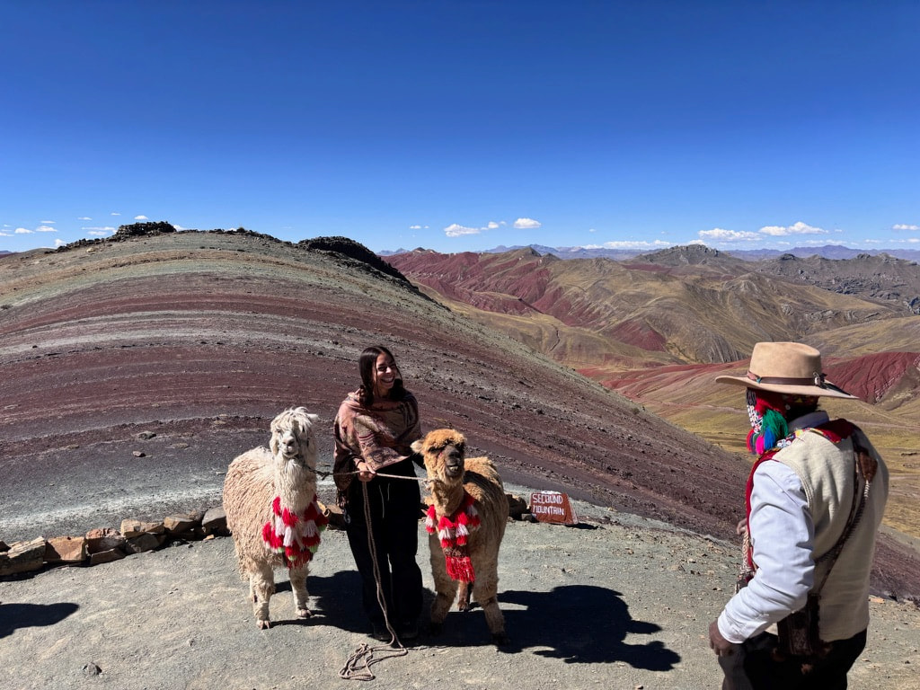 Rainbow Mountain in Peru